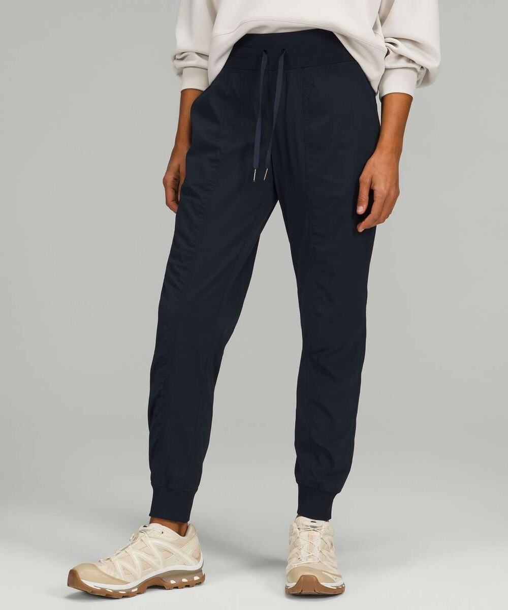 Lululemon Dance Studio Mid Rise Jogger Pants Size 6 Blue Athletic Dance Workout